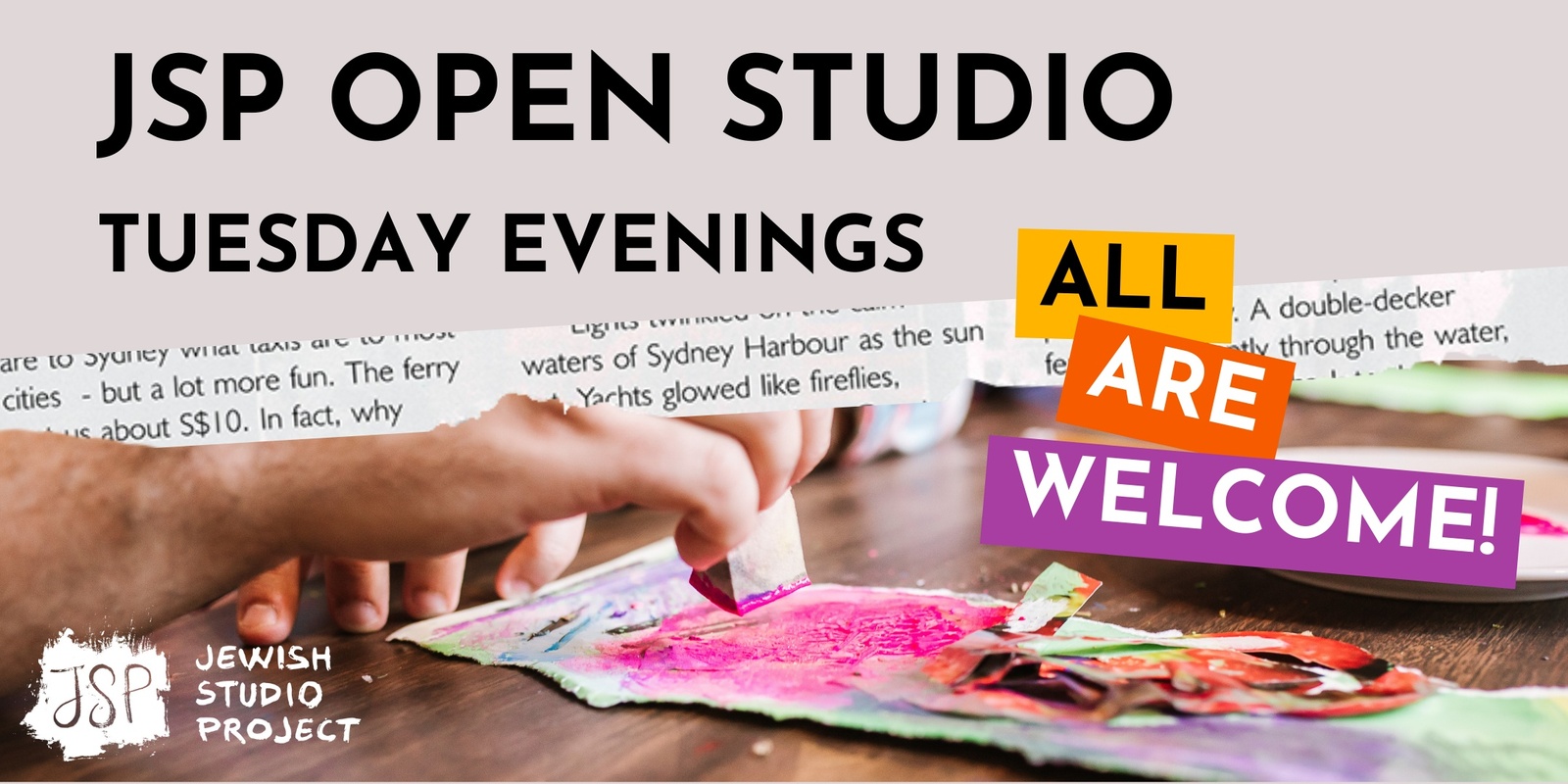 Banner image for Open Studio at JSP Berkeley!