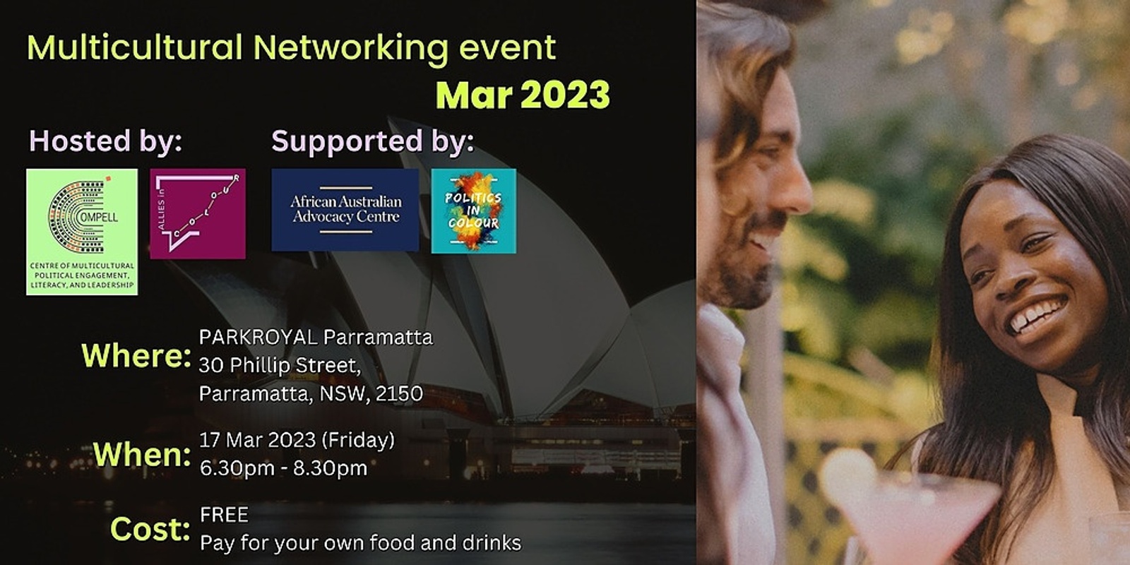 Banner image for Sydney - Allies in Colour Multicultural Networking Event 2023