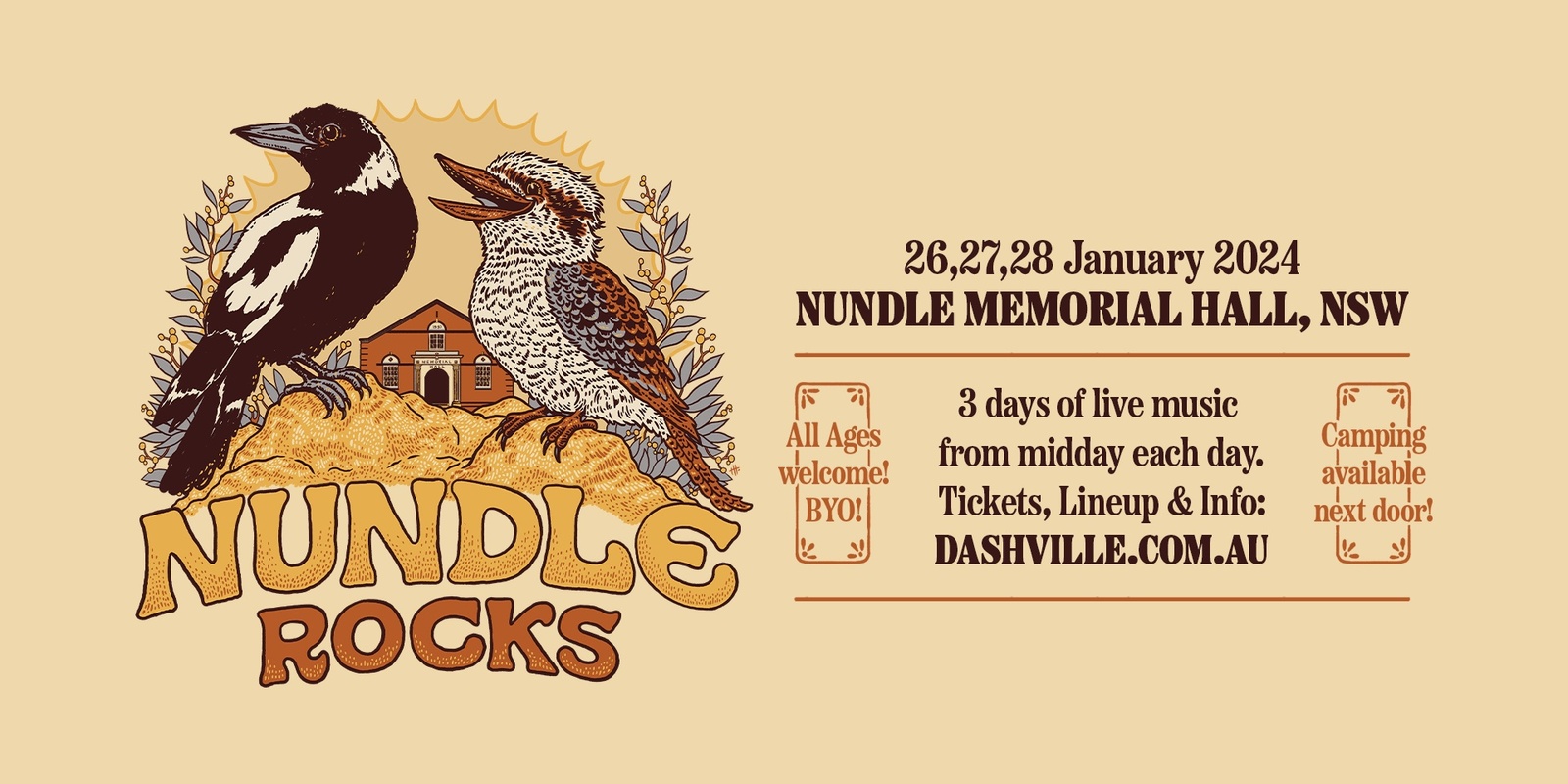 Banner image for Nundle Rocks 2024