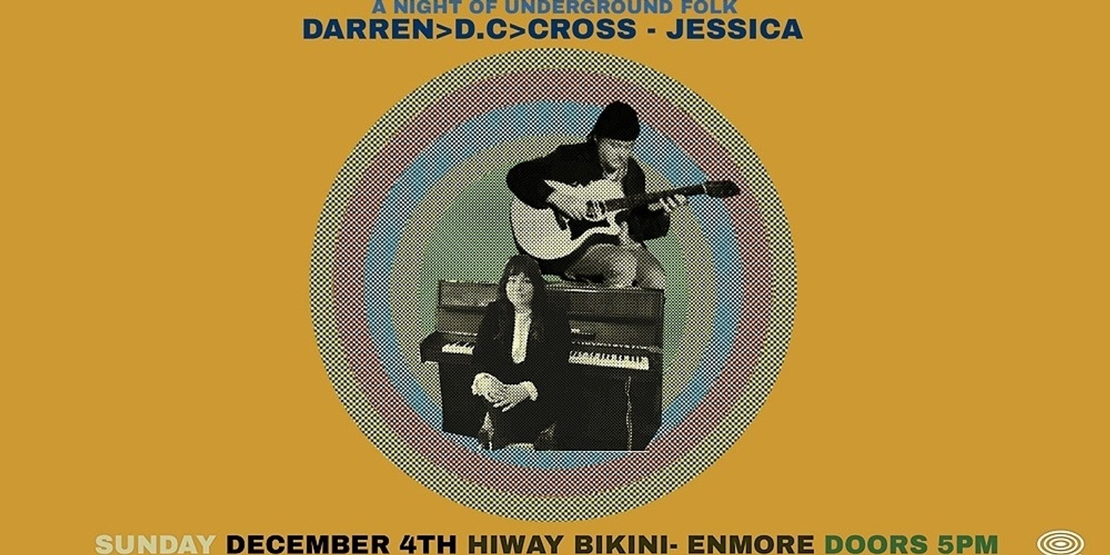 Banner image for Darren D.C. Cross + Jessica @ Hiway Enmore
