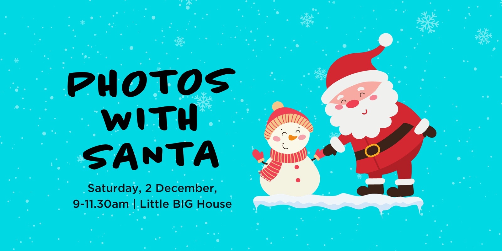 Banner image for Santa Photos in the Little BIG House!