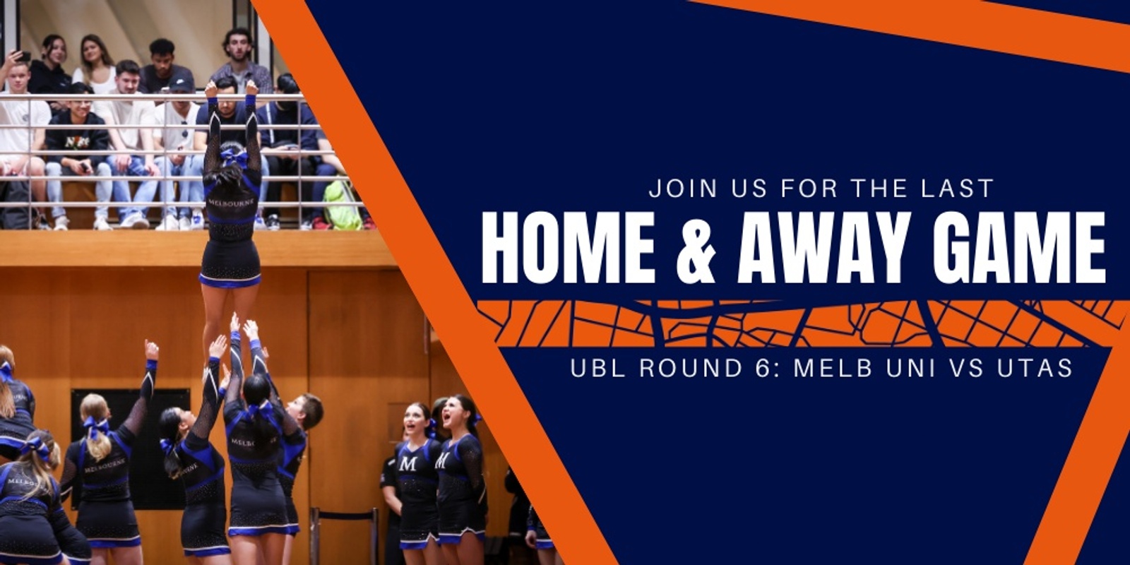 Banner image for UBL Home & Away Round: Melbourne Uni vs Uni of Tasmania
