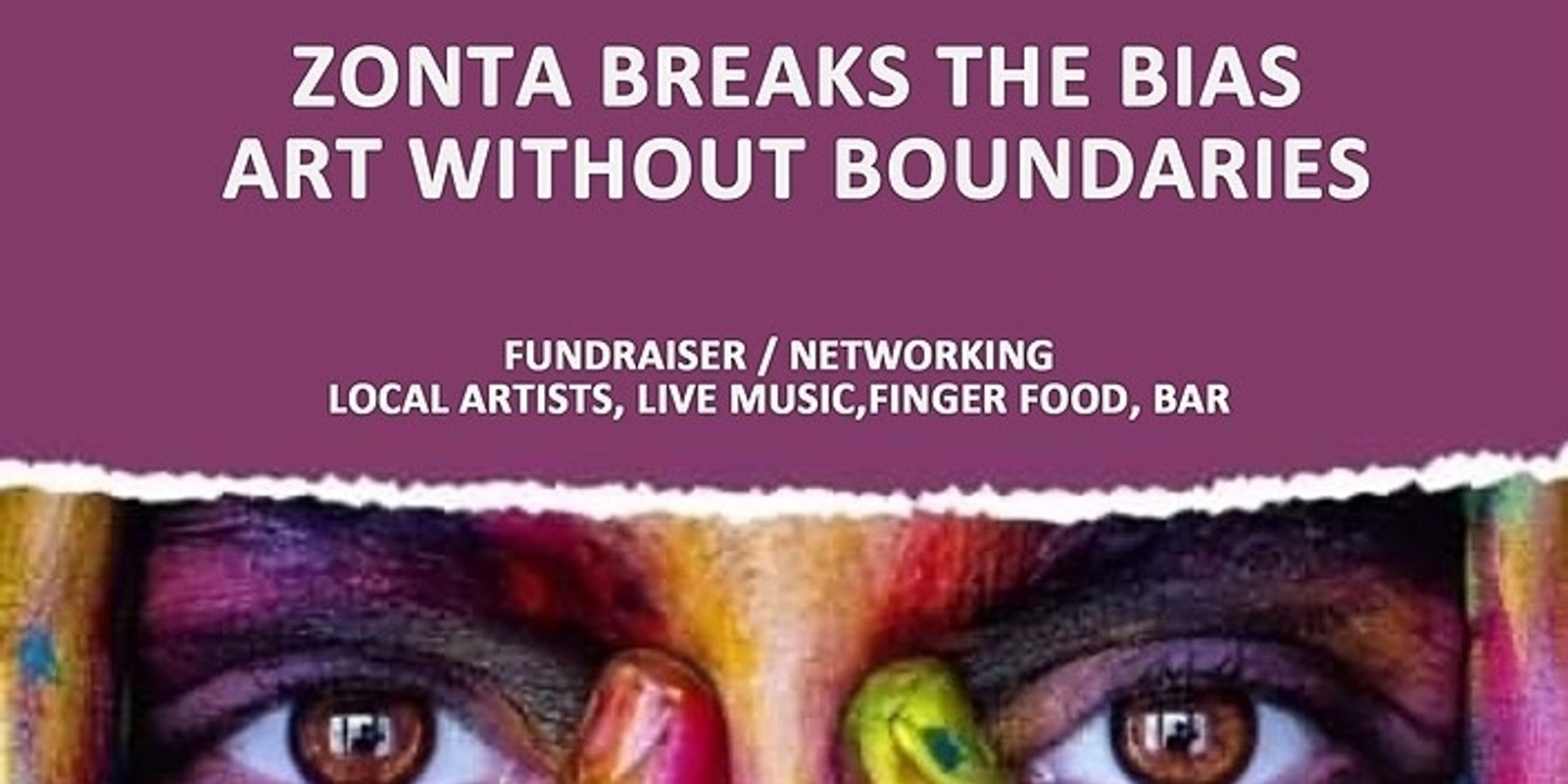 Banner image for Zonta breaks the bias - Art without boundaries