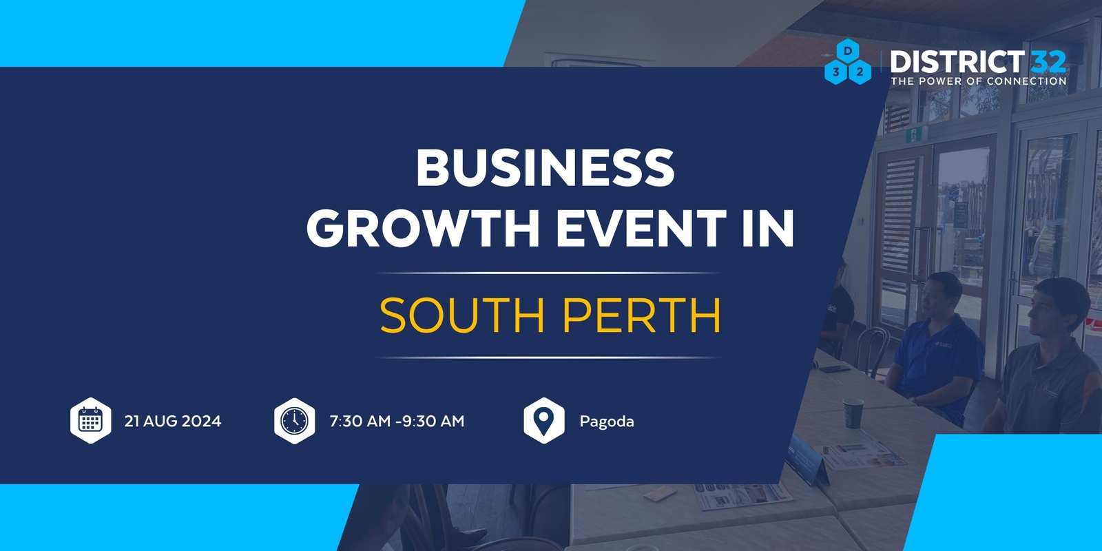 Banner image for District32 Business Networking– South Perth - Wed 21 Aug