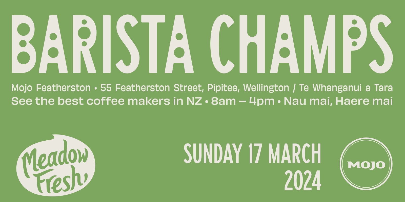 Banner image for Regional Barista Champs 2024 Wellington