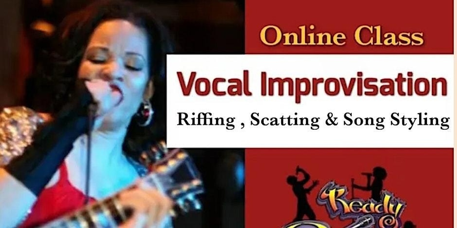 Banner image for Vocal Improvisation techniques - Scatting, Riffing and Song Styling 