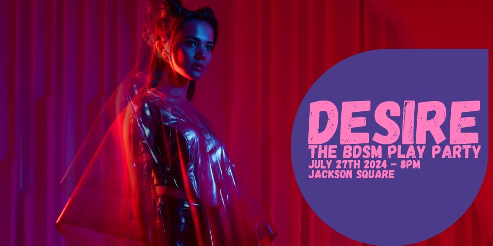 Banner image for DESIRE - the party