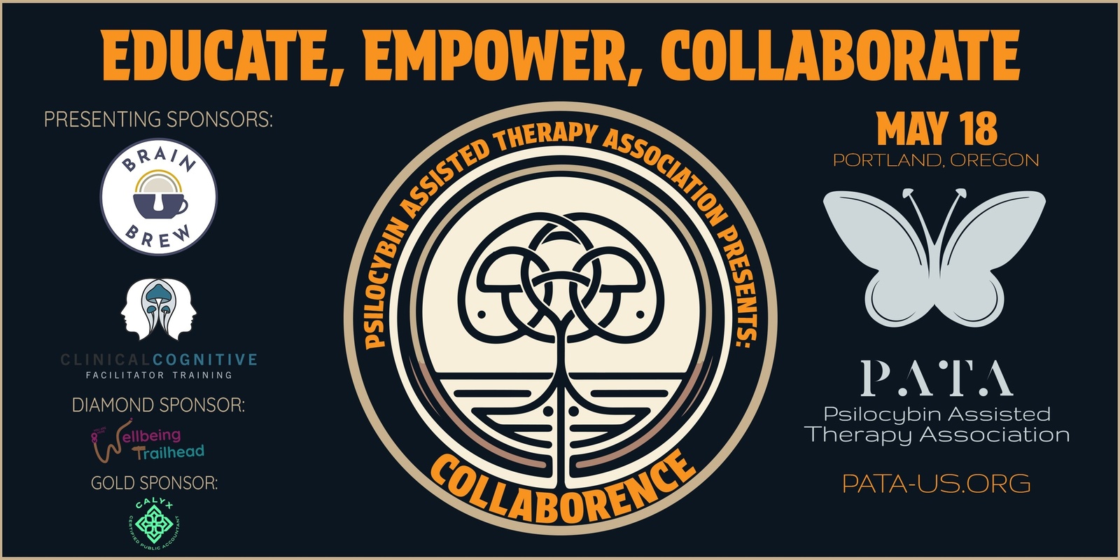 Banner image for The Collaborence - A conference focusing on collaboration in psilocybin-assisted therapy