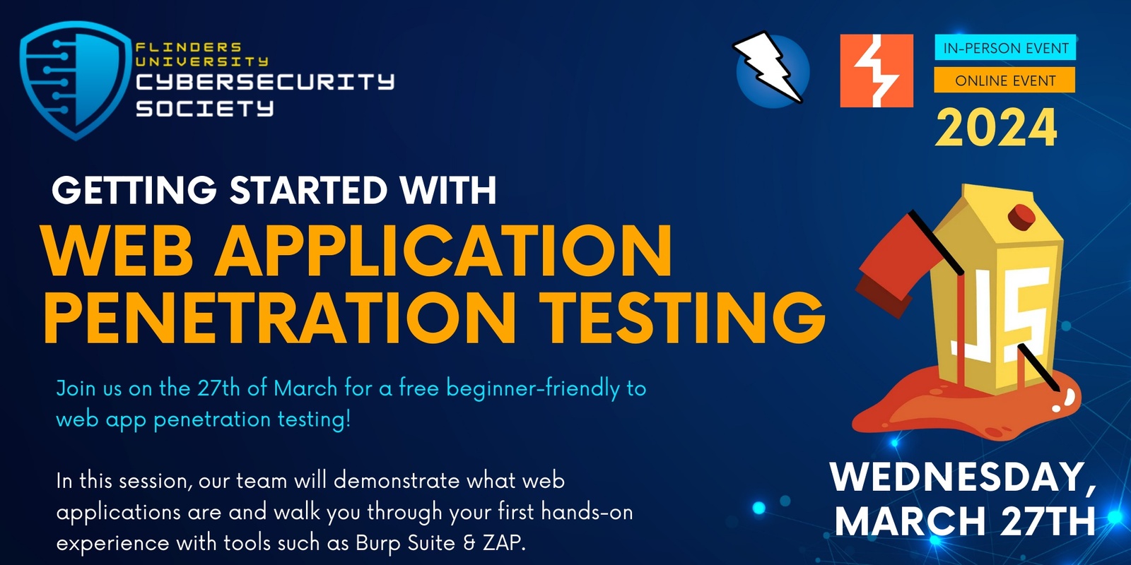 Banner image for Getting Started with Web Application Penetration Testing