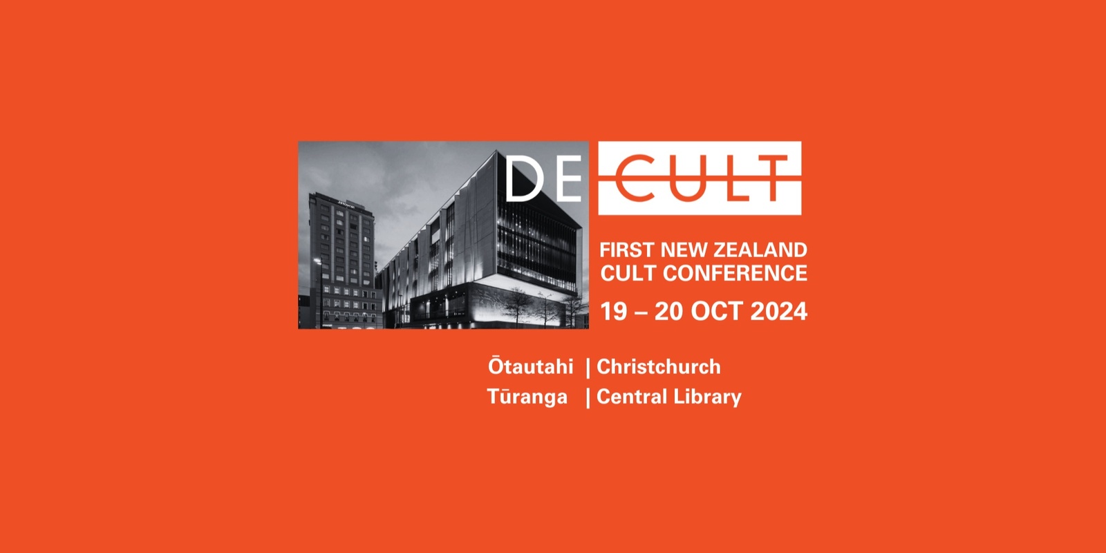 Banner image for DECULT Cult Awareness Conference Tickets