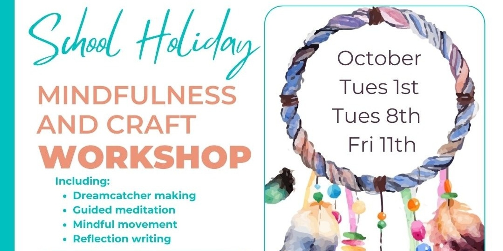 Banner image for School Holiday Mindfulness and Craft Workshop 