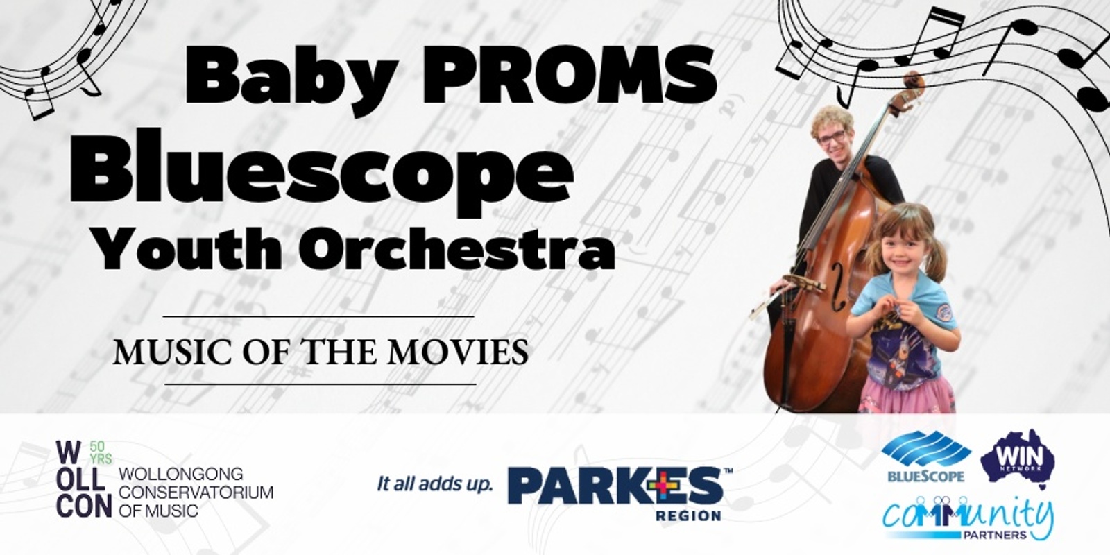 Banner image for Bluescope Youth Orchestra- Baby PROMS Concert