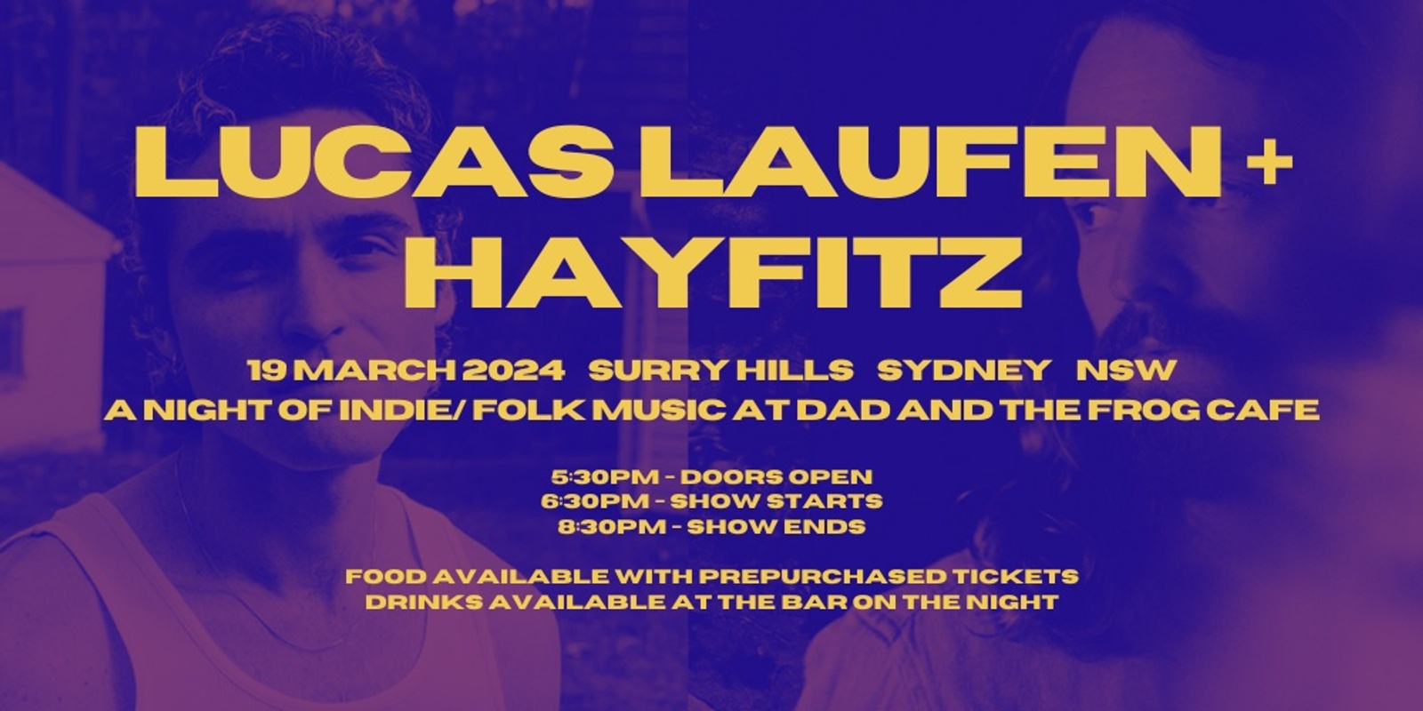 Banner image for Lucas Laufen + Hayfitz