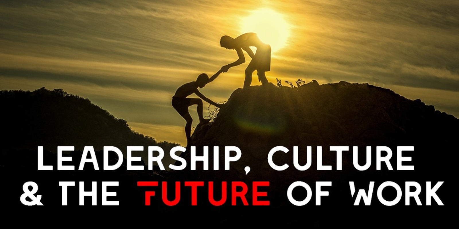 Banner image for WEBINAR: Leadership, Culture & The Future of Work