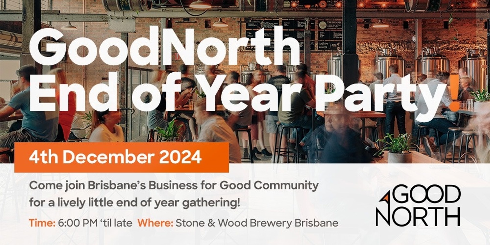 Banner image for GoodNorth Business for Good End of Year Party