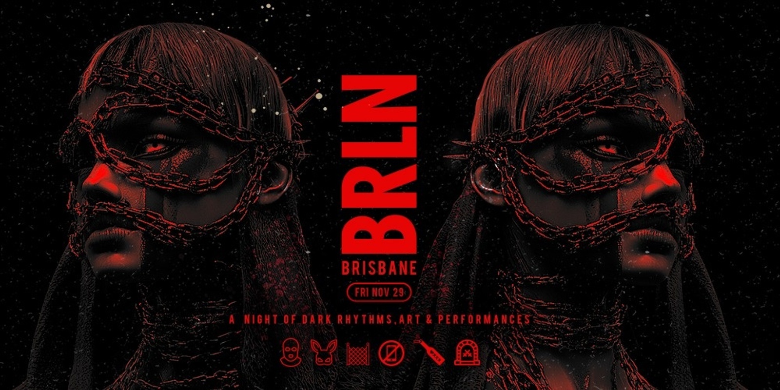 Banner image for BRLN #7 - A Night of Berlin Inspired Rhythms. Art & Performances