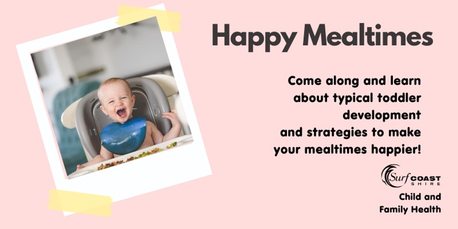 Banner image for Happy Mealtimes 