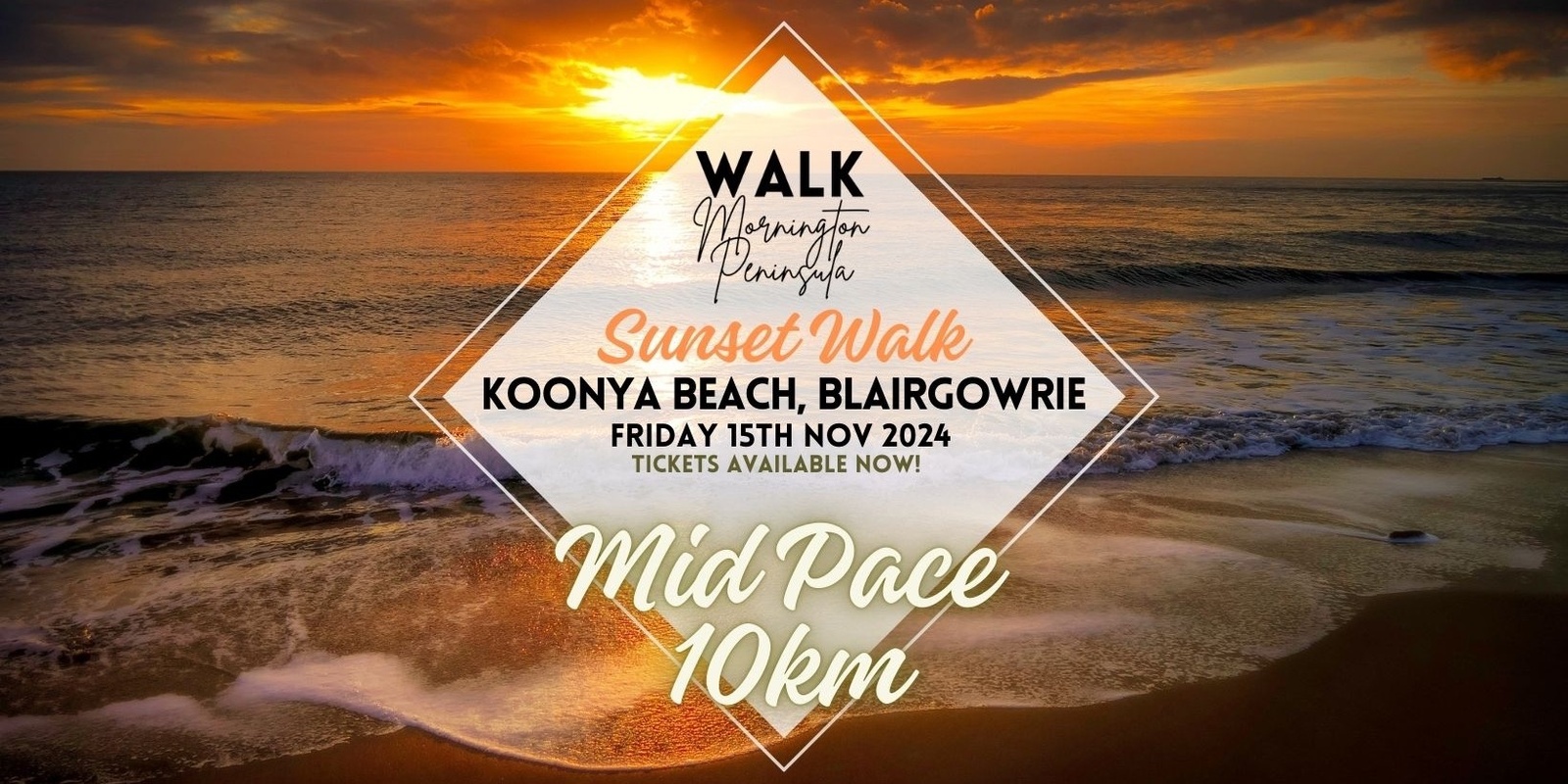 Banner image for Koonya Beach, Blairgowrie - Sunset hike - MID PACE