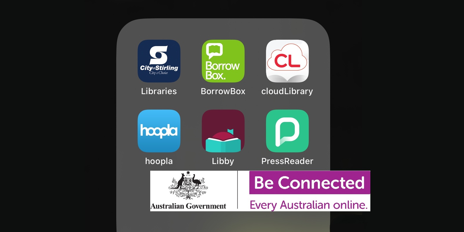 Banner image for Be Connected - Download free books using your device @ Mirrabooka Library