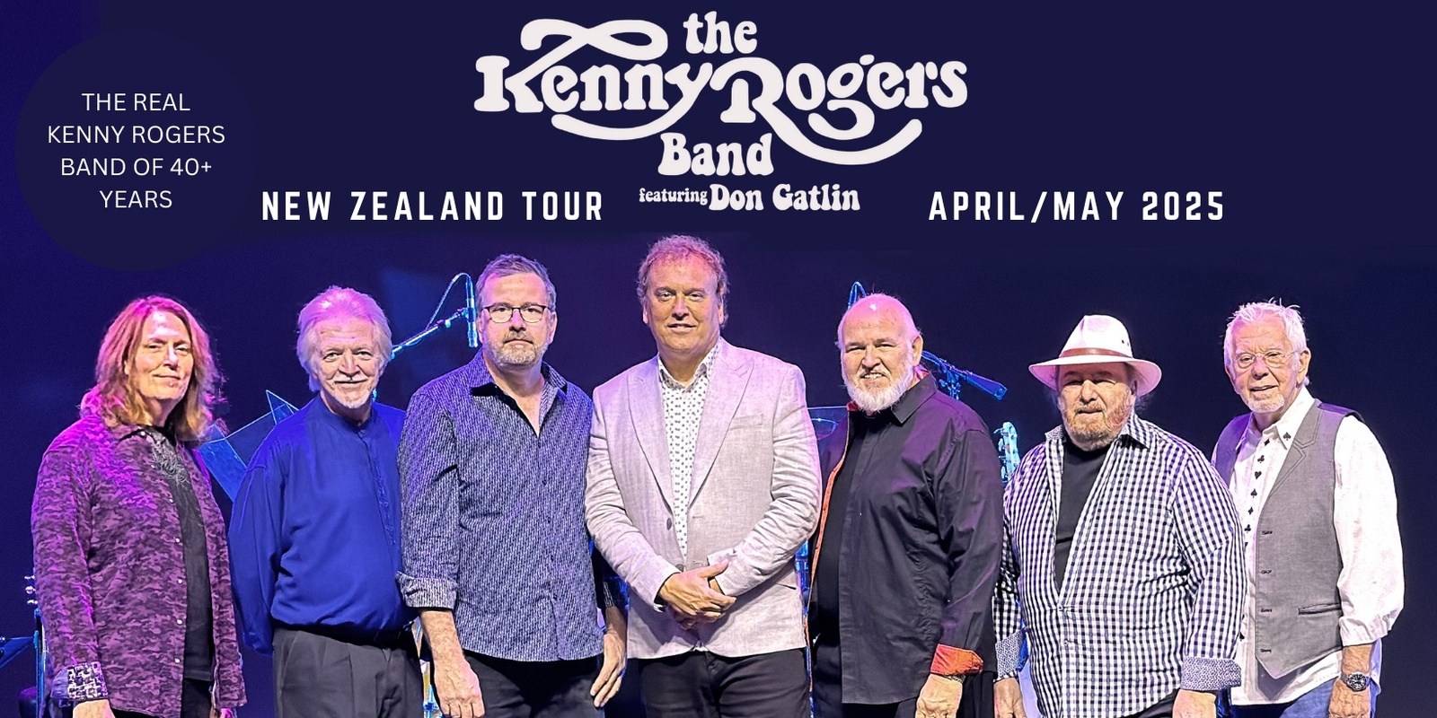 Banner image for Kenny Rogers Band NZ Tour