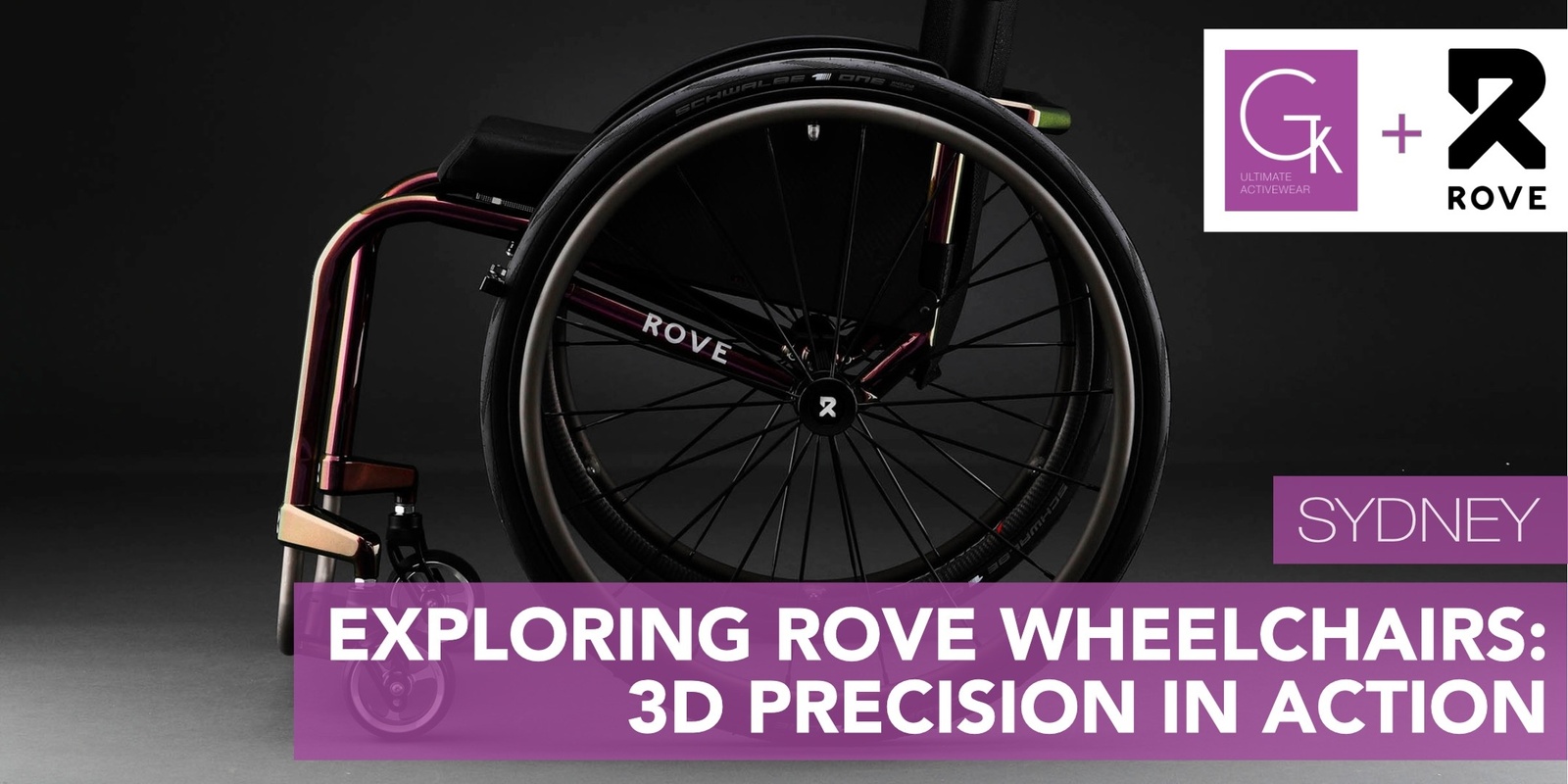 Banner image for Exploring Rove Wheelchairs: 3D Precision in Action (Sydney)