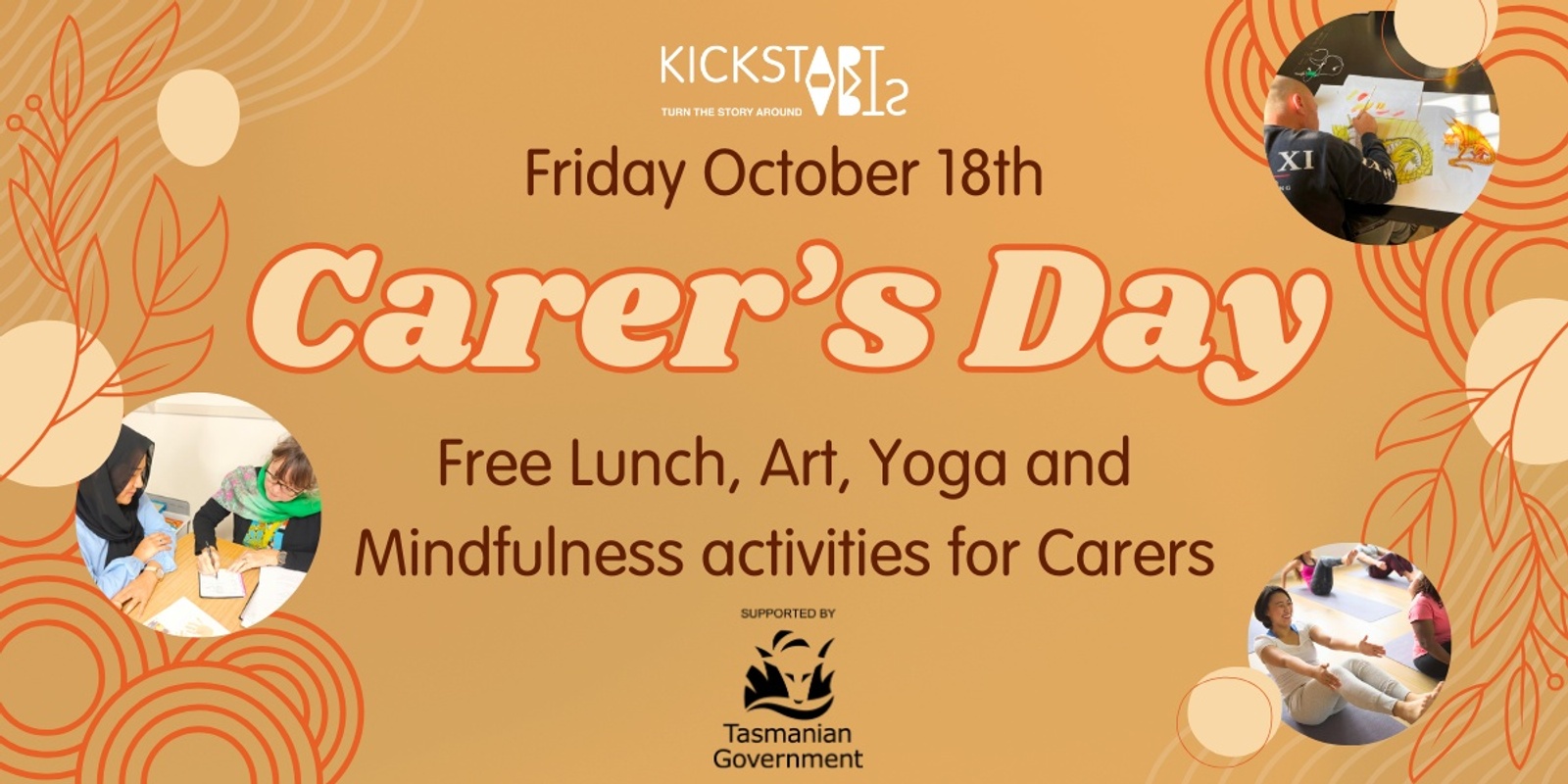 Banner image for Carer's Week: Creative Self-care and Lunch