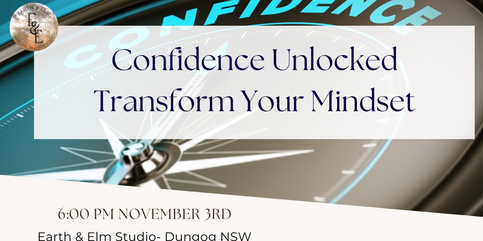 Banner image for Confidence Unlocked: Transform Your Mindset