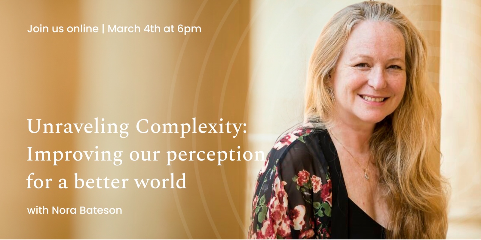 Banner image for Unraveling Complexity: Improving our perception for a better world