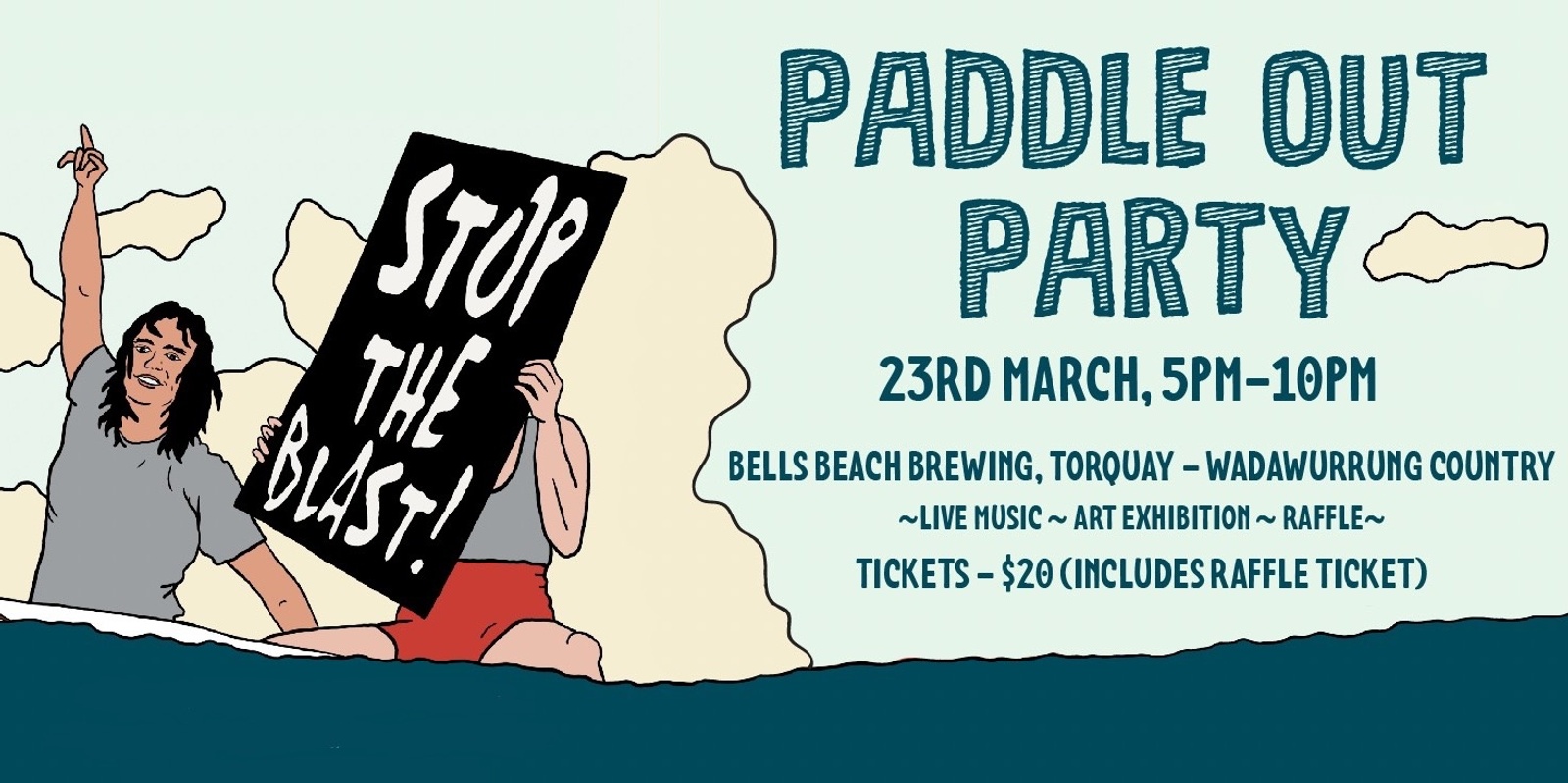 Banner image for Paddle Out Party - Bells Beach Brewing