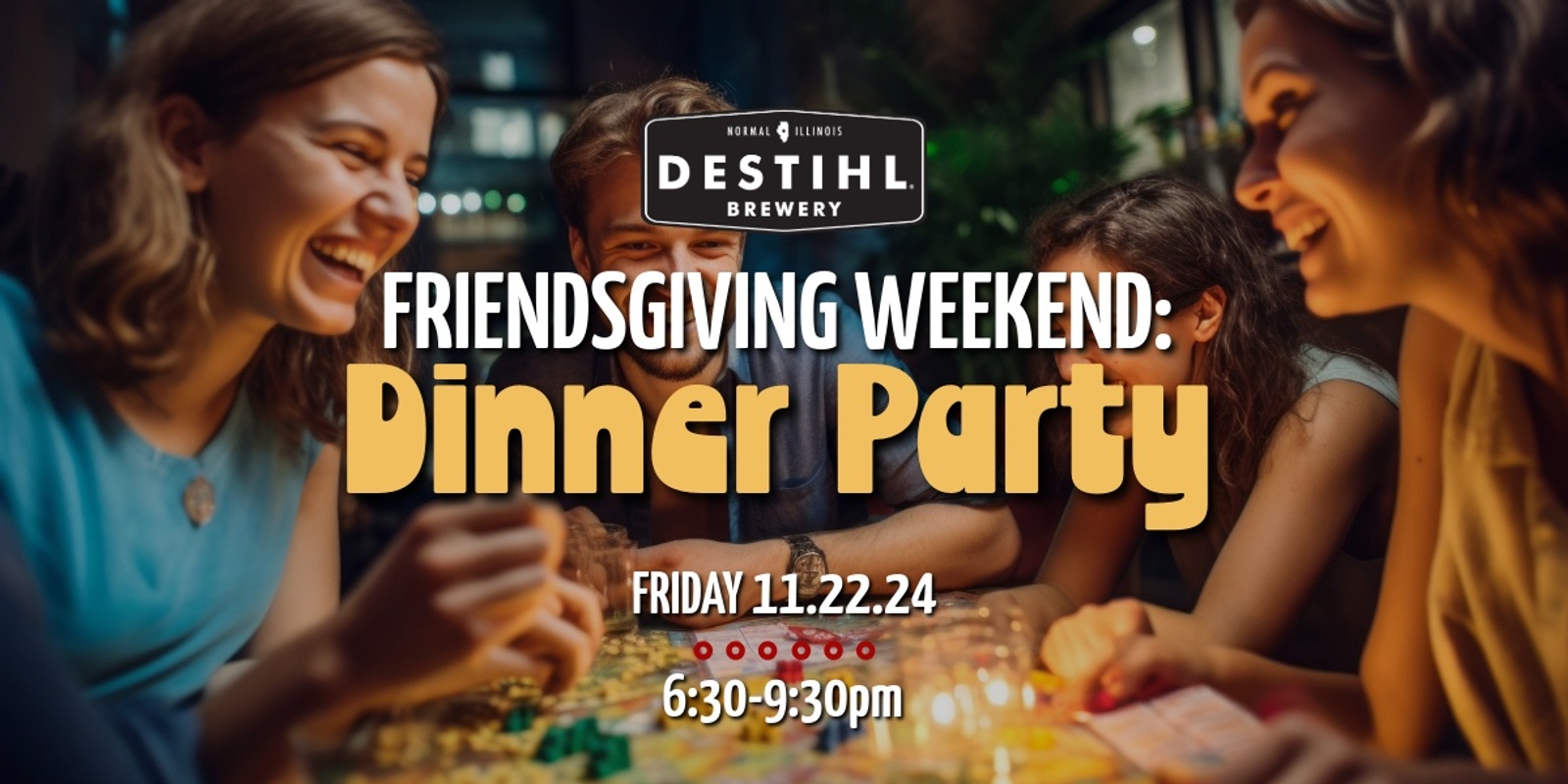 Banner image for Friendsgiving Weekend: Dinner Party