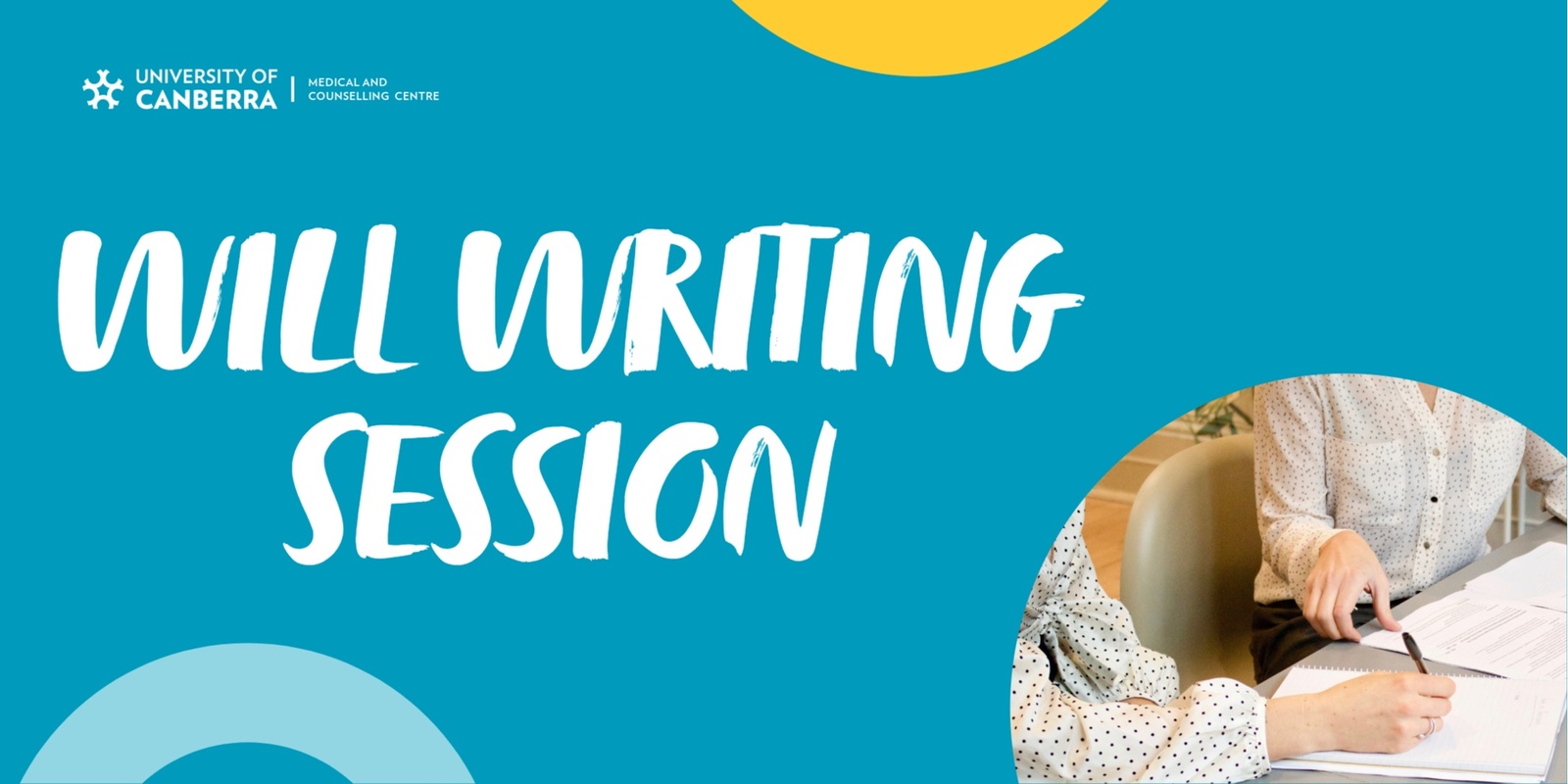 Banner image for Will Writing Session