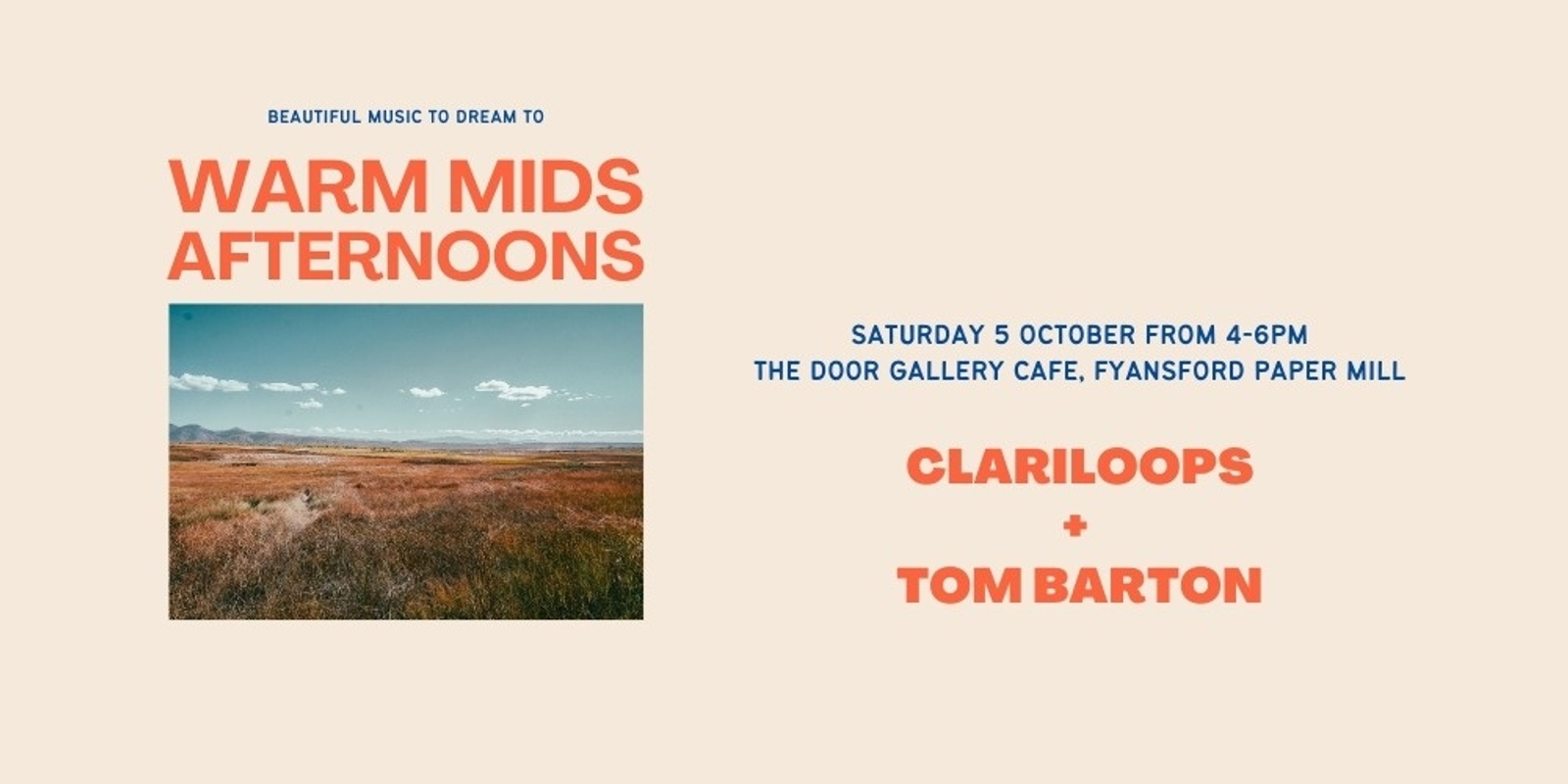 Banner image for Clariloops + Tom Barton