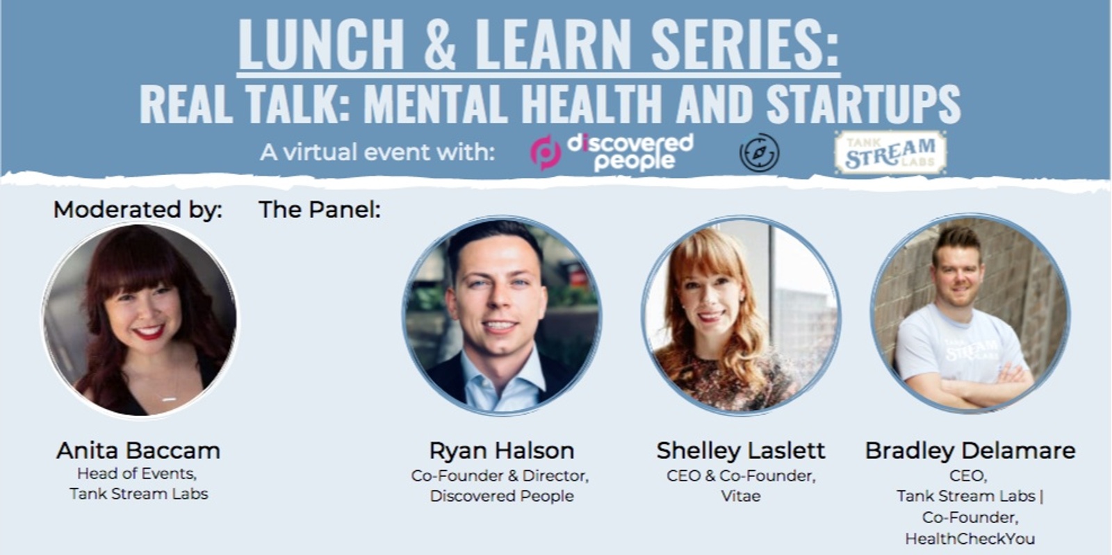 Banner image for TSL Lunch & Learn - Real Talk: Mental health and startups