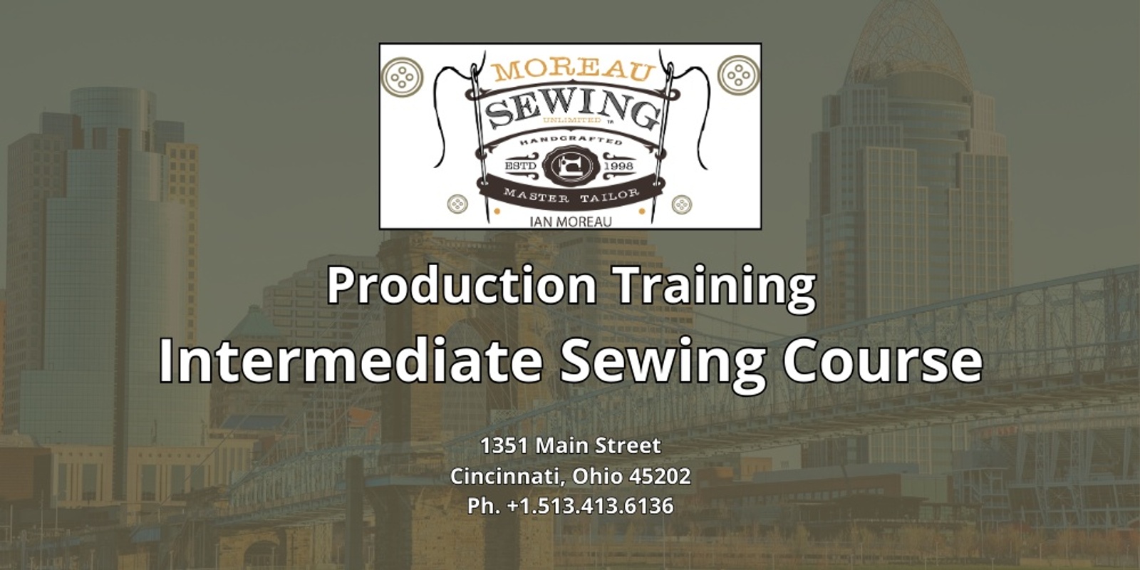 Banner image for Intermediate Sewing Course: Production Training