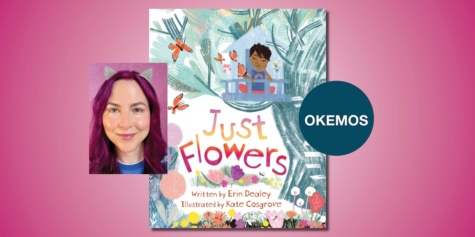 Banner image for Just Flowers Storytime with Illustrator Kate Cosgrove