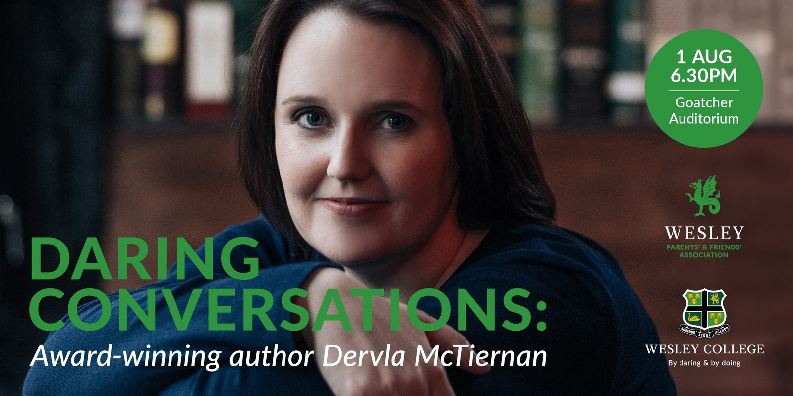 Banner image for Daring Conversations: Dervla McTiernan