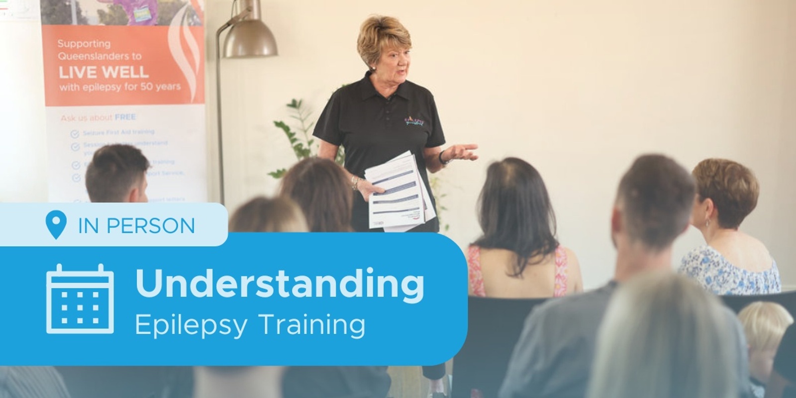 Banner image for Epilepsy Training - Woolloongabba 8 January 