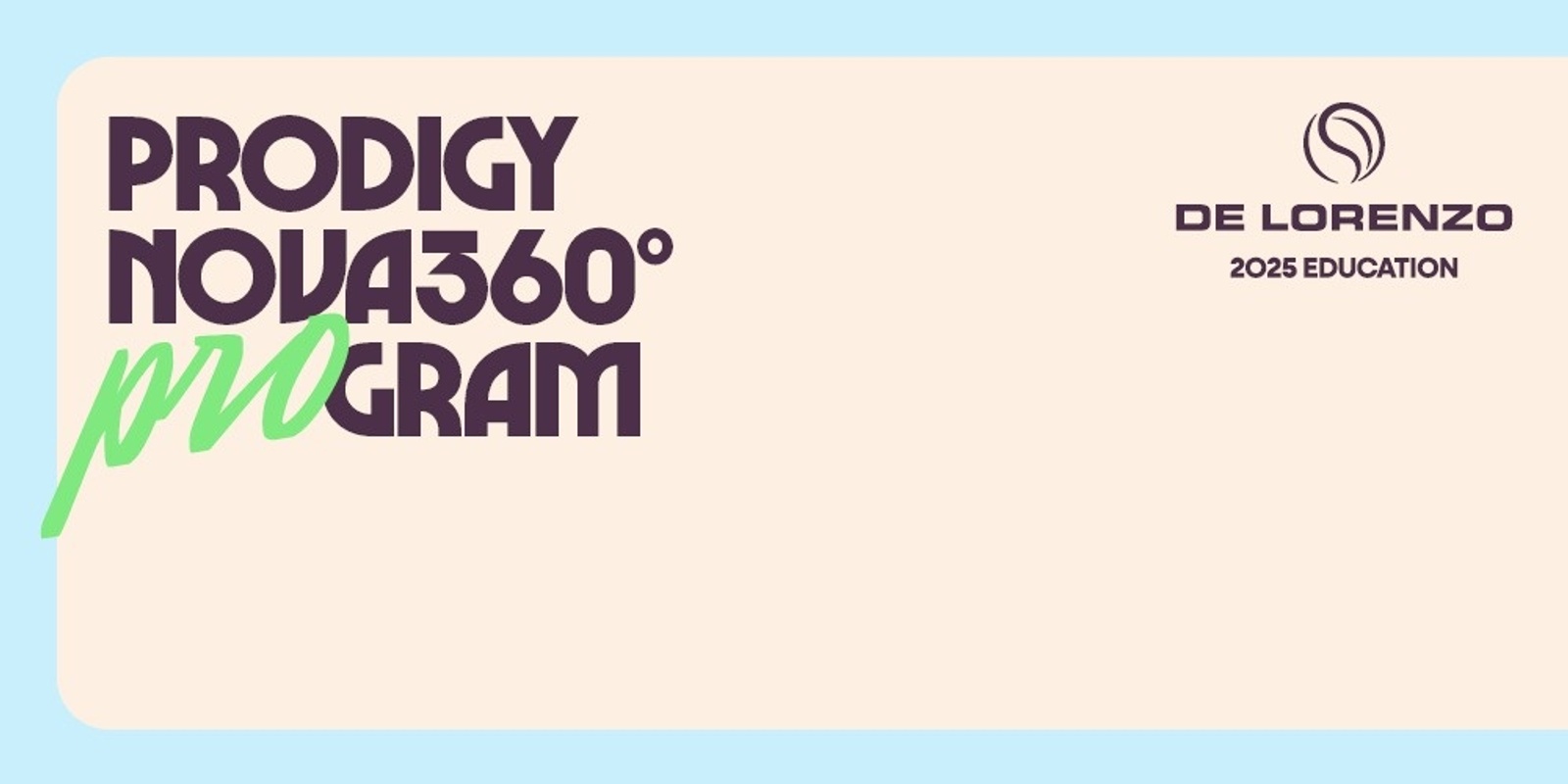 Banner image for PROdigy Nova360 Program - Melbourne (VIC)