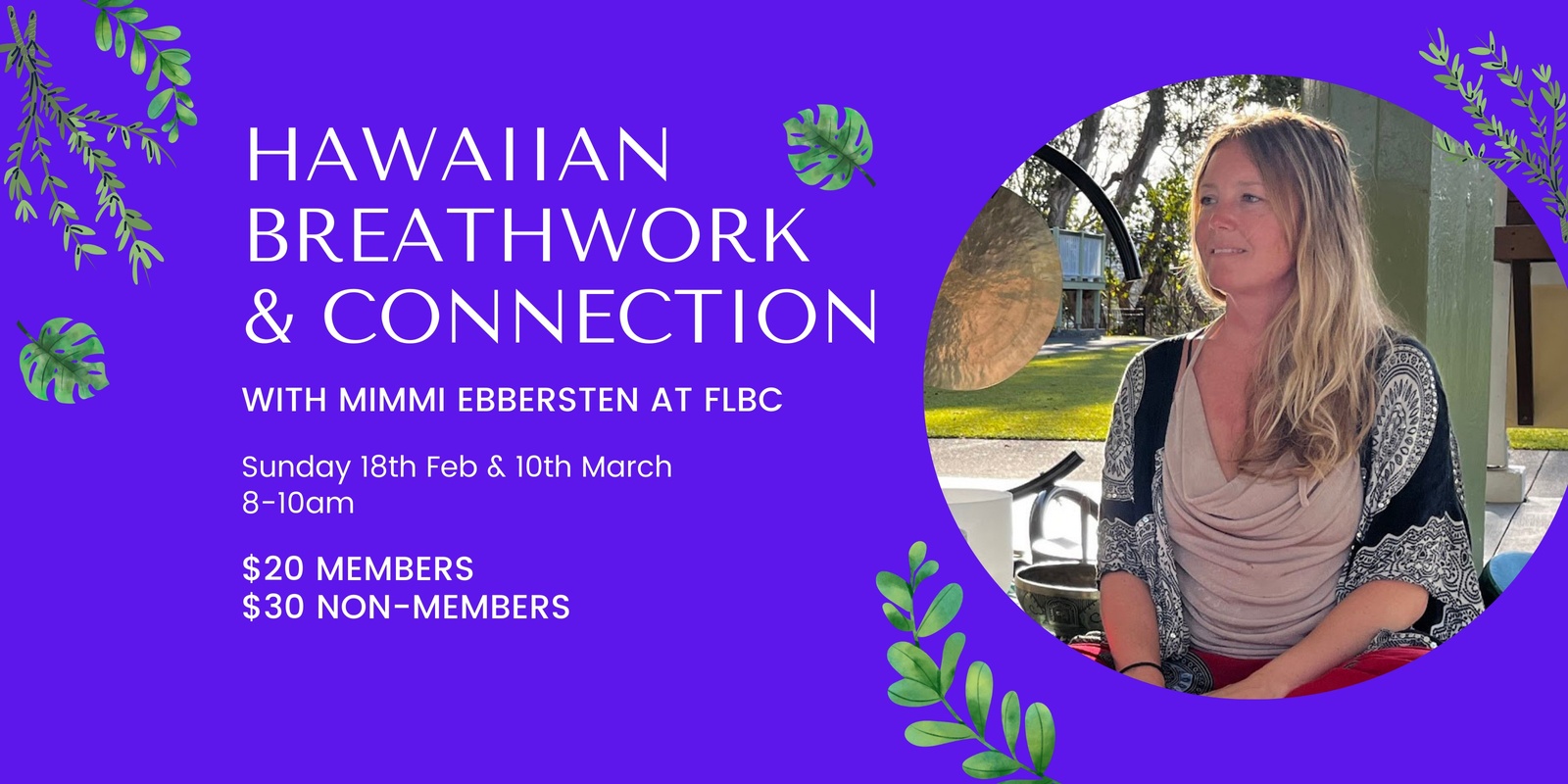 Banner image for Hawaiian Breathwork & Connection