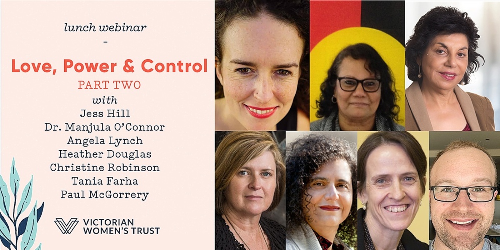 Banner image for LOVE, POWER & CONTROL Part Two: The Australian Context