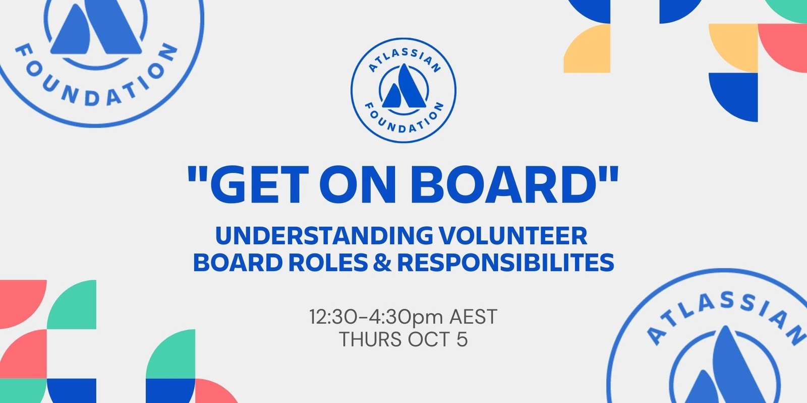 Banner image for "Get on Board": Understanding Volunteer Board Roles & Responsibilities