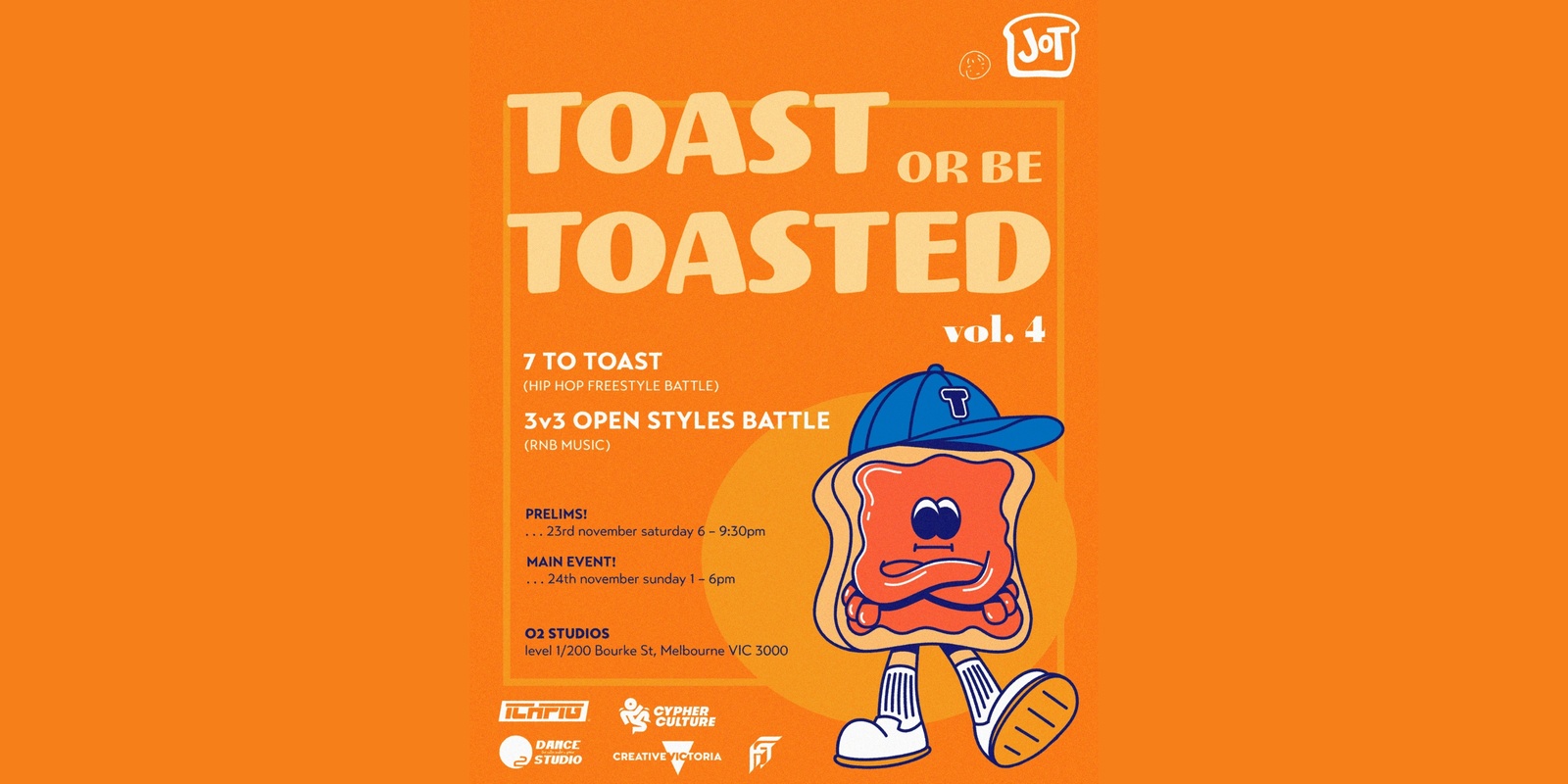 Banner image for Toast or be Toasted vol. 4