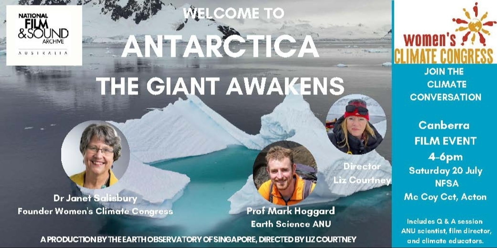 Banner image for Antarctica - The Giant Awakens