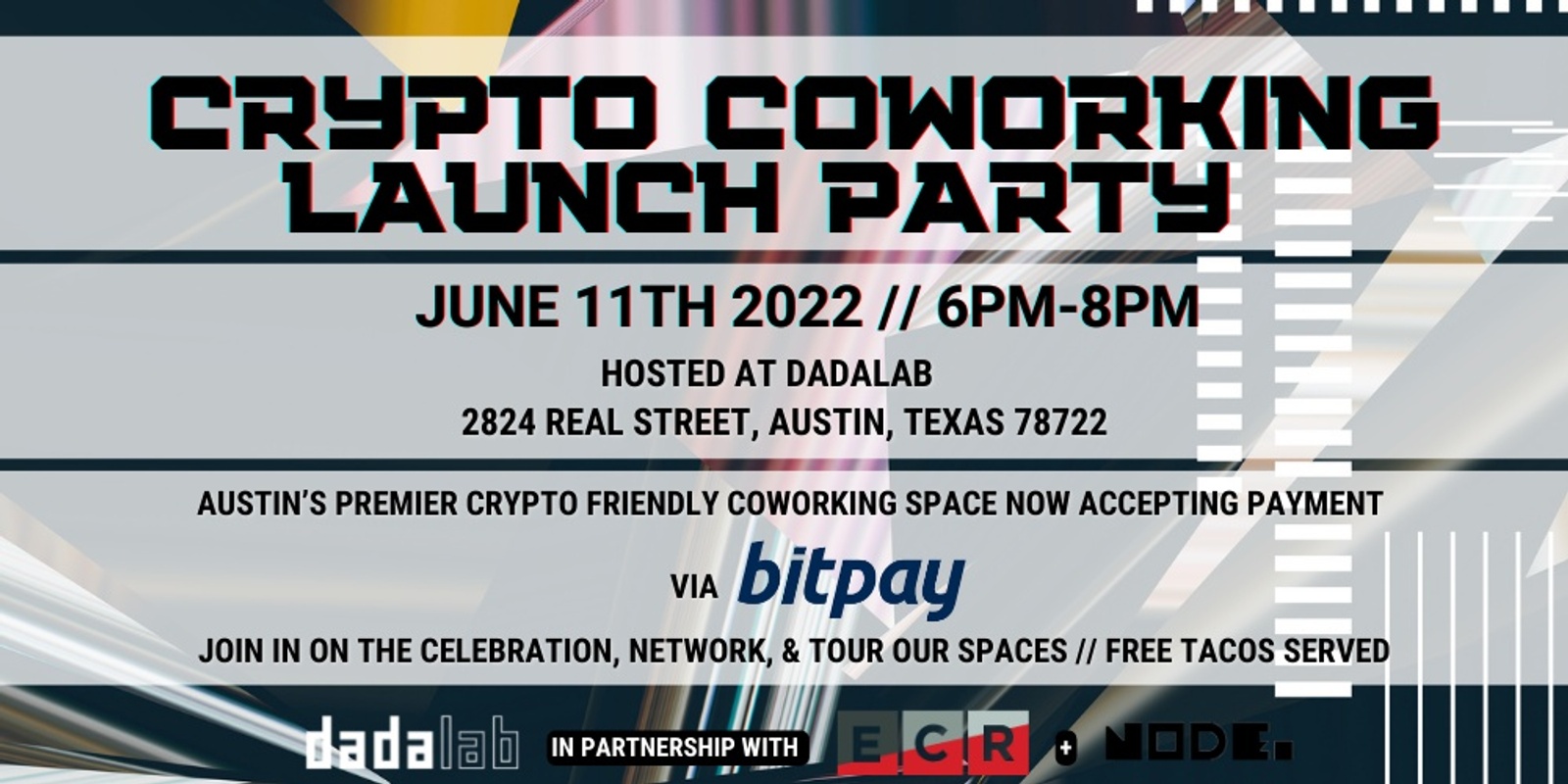Banner image for Crypto Coworking Launch Party