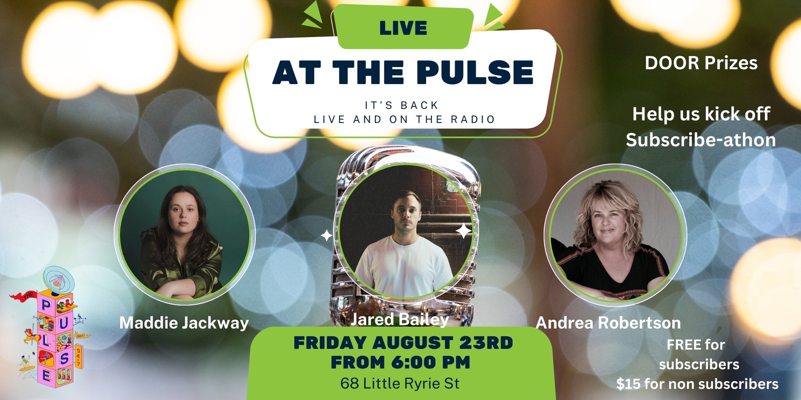 Banner image for Live At The Pulse