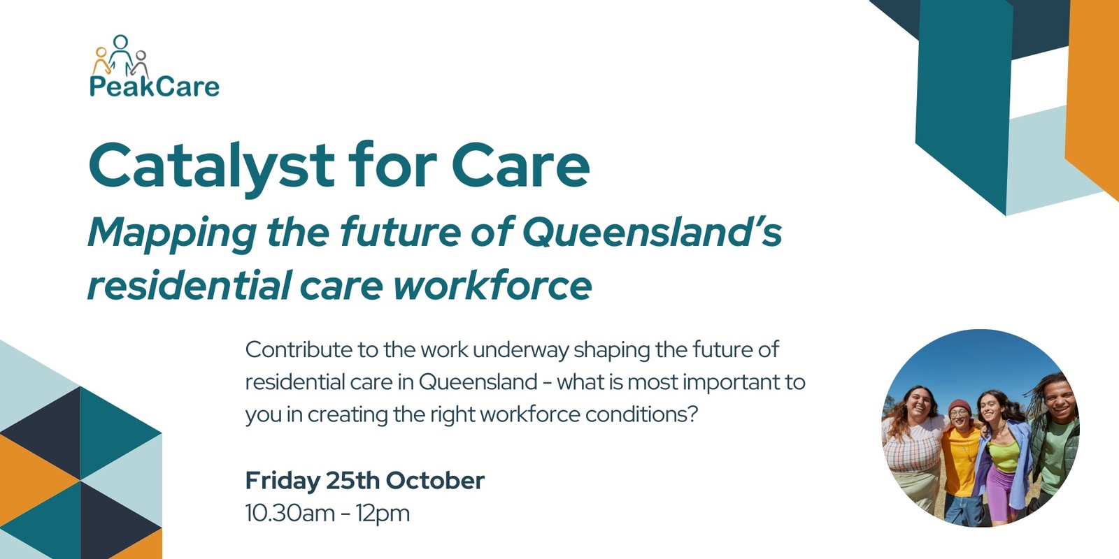 Banner image for Catalyst for Care: Mapping the future of Queensland’s residential care workforce