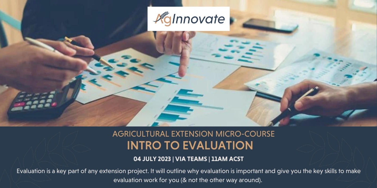 Banner image for Intro to Evaluation | Online Micro-Course Workshops