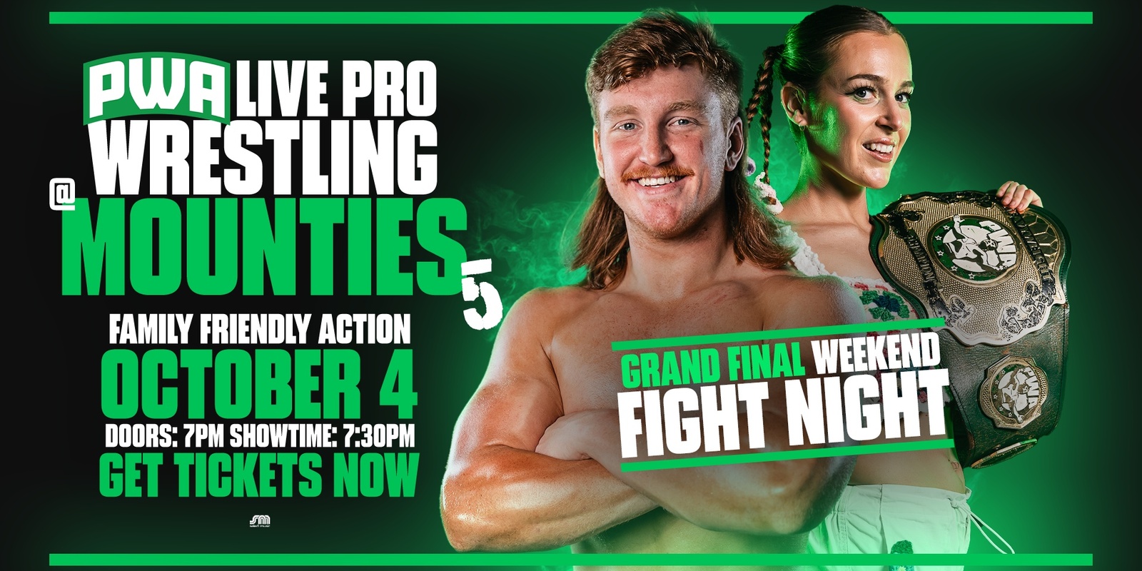 Banner image for PWA Live Pro Wrestling @ Mounties #5