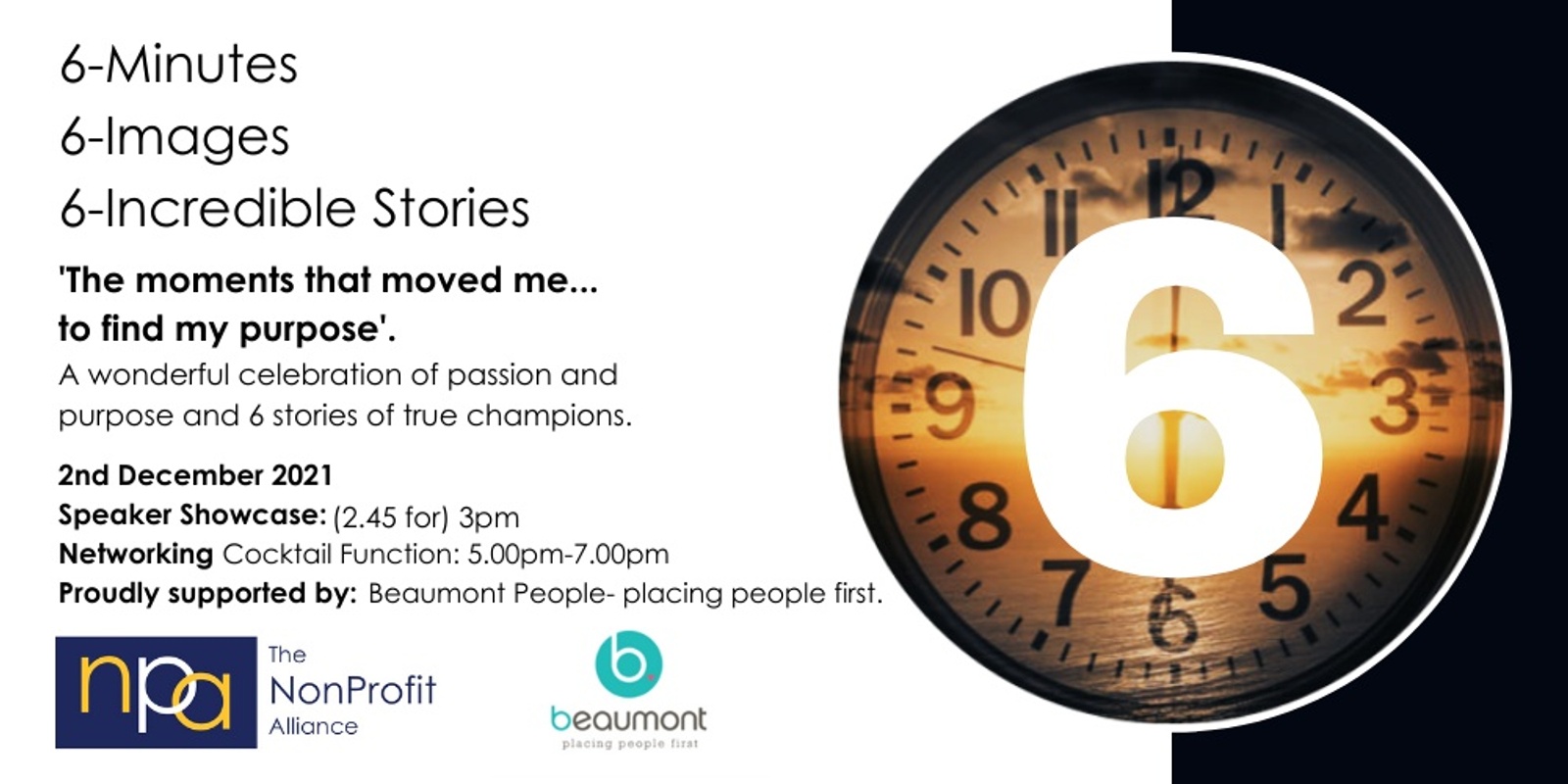 Banner image for NPA Signature Keynote Event: The moments that moved me... to find my purpose