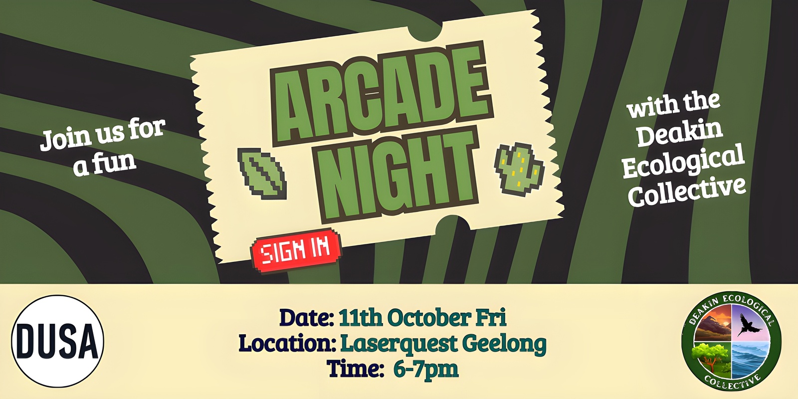 Banner image for Arcade Night